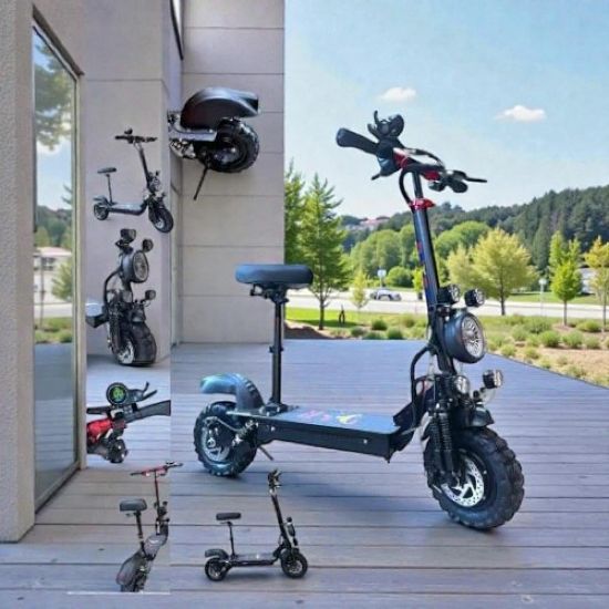 صورة سكوتر الوحش محركين 52 فولت القوي